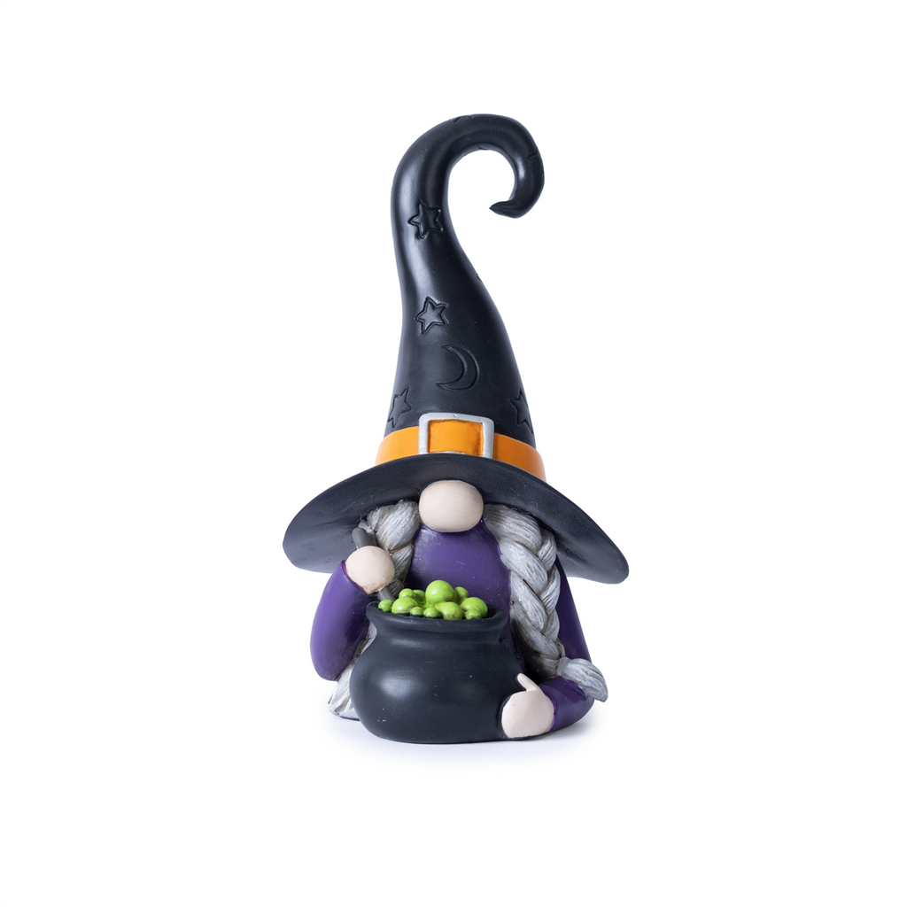 Witch Gnome Figurine (Set of 2)
