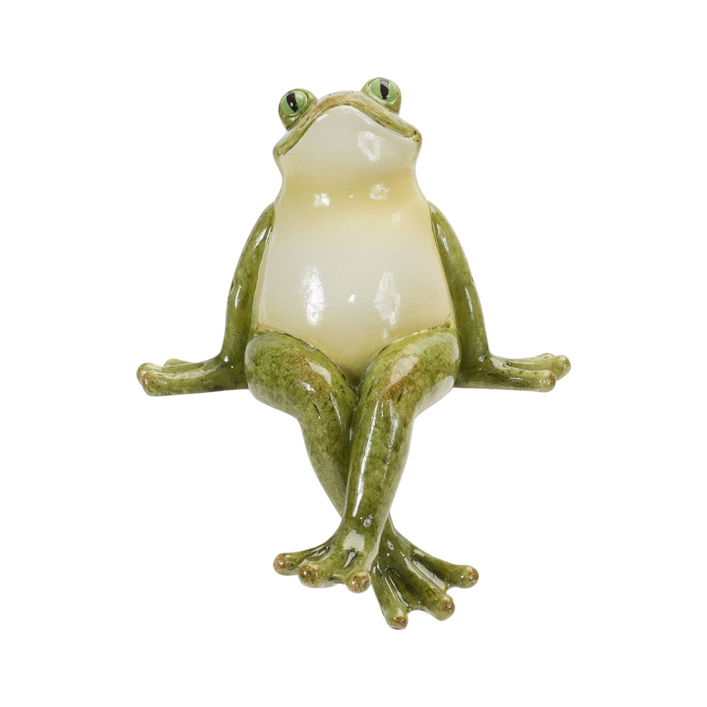 Stone Garden Frog Shelf Sitter (Set of 3)
