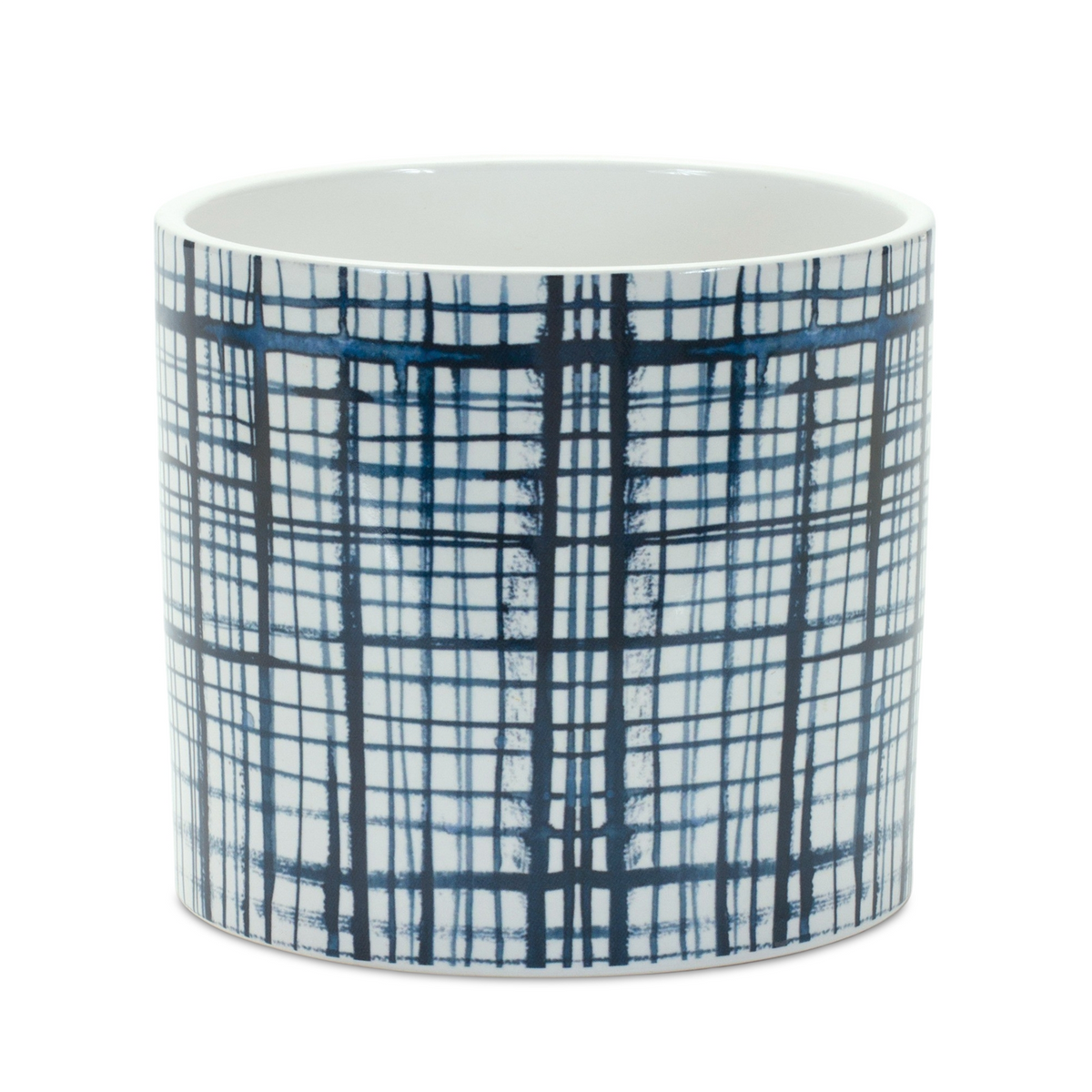 Criss Cross Pattern Planter (Set of 2)