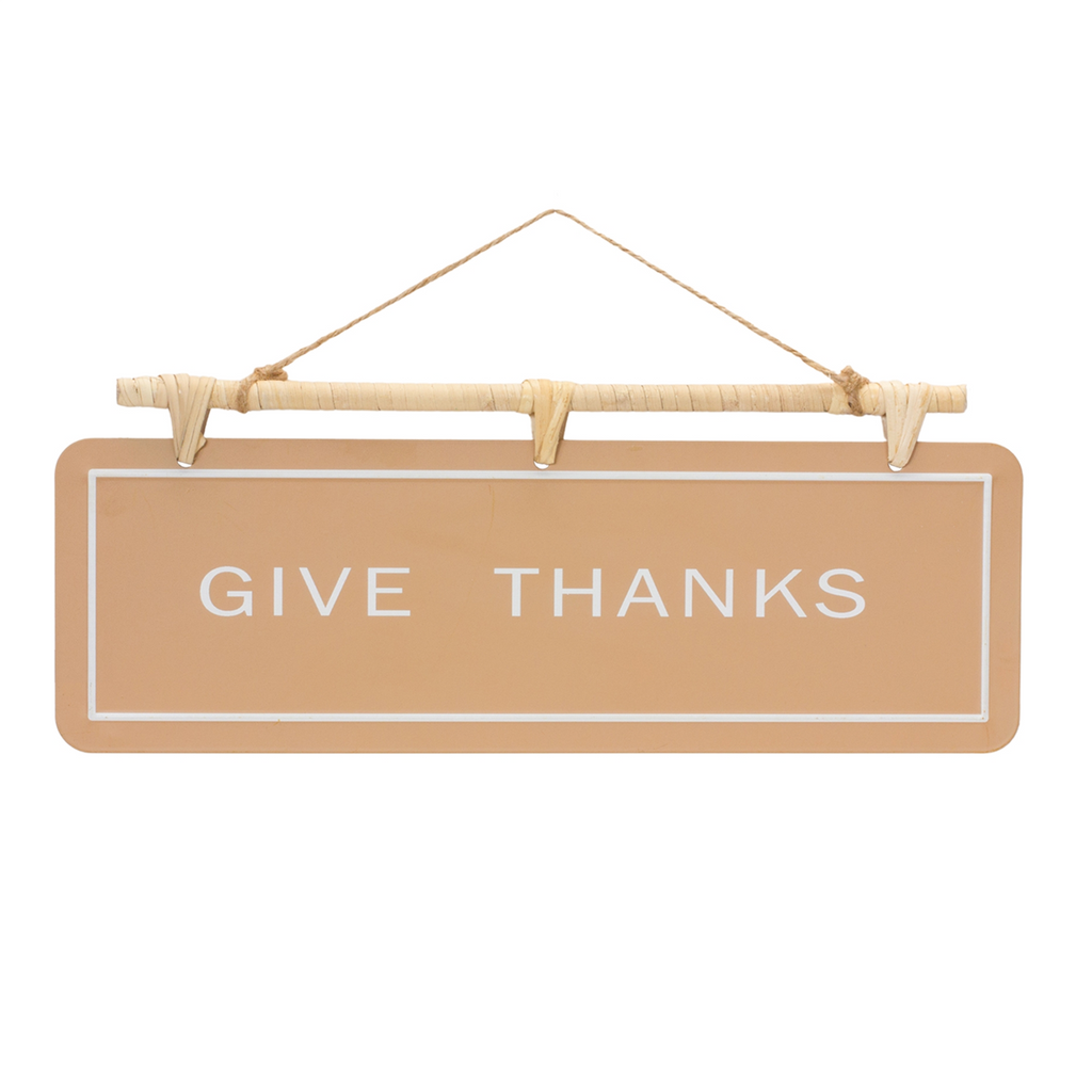 Hanging Fall Sentiment Sign (Set of 2)