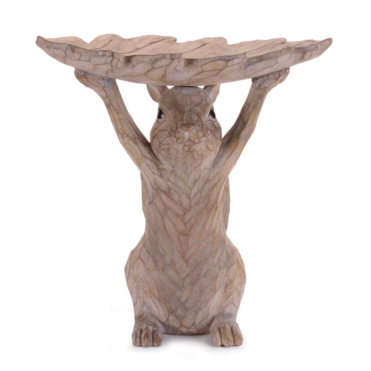 Squirrel Feeder (Set of 2) 9"H, 9.5"H Resin