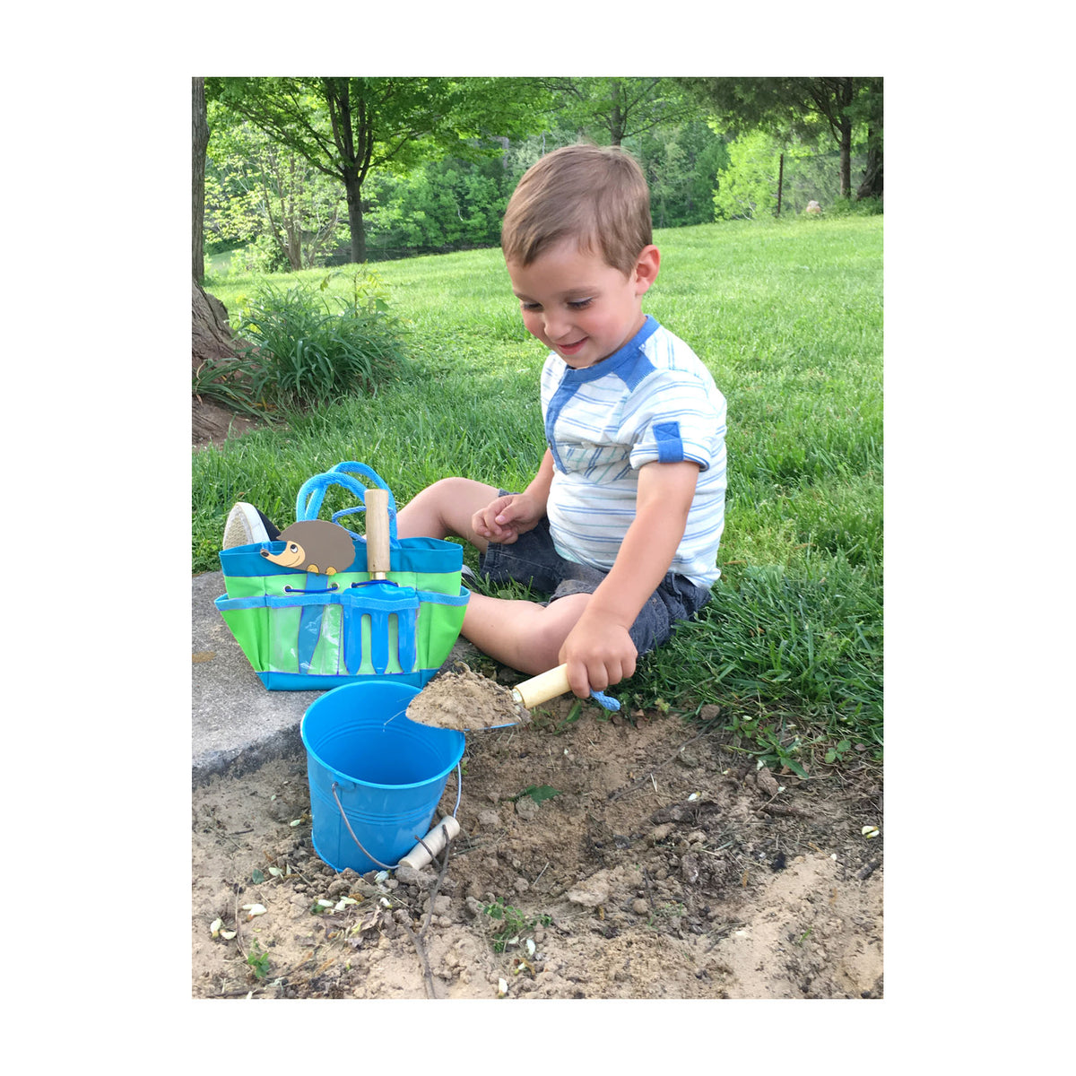Little Pals Blue Junior Garden Kit