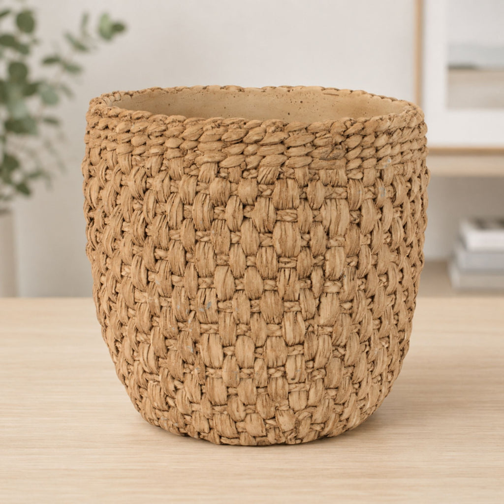 Container 10.5"D x 10"H Cement